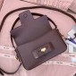 Miu Miu Penny Leather Bag-Briarwood