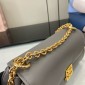 Miu Miu Leather shoulder bag-Grey