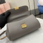 Miu Miu Leather shoulder bag-Grey