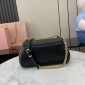 Miu Miu Leather shoulder bag-Black
