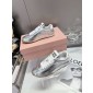 Miu Miu Plume Leather Sneaker, Size 35-41