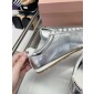 Miu Miu Plume Leather Sneaker, Size 35-41