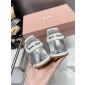 Miu Miu Plume Leather Sneaker, Size 35-41