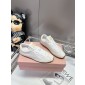 Miu Miu Plume Leather Sneaker, Size 35-41