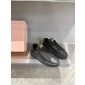 Miu Miu Plume Leather Sneaker, Size 35-41