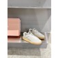 Miu Miu Bleached Leather Sneaker, Size 35-41