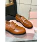 Miu Miu Leather Loafer, Size 35-41