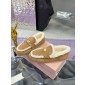 Miu Miu Shirling and suede Loafer, Size 35-41