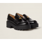 Miu Miu Leather Loafer, Size 35-41