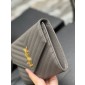 YSL clutch monogram in pelle  