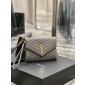 YSL clutch monogram in pelle  