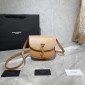 YSL Borsa Satchel Kaia Piccola in Pelle  