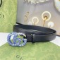 Gucci 30mm thin Leather belt 