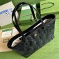  Gucci GG Matelasse Leather Medium Tote 