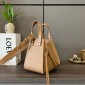 Loewe Compact Hammock bag in soft grained calfskin-Toffee