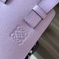 Loewe Compact Hammock bag in soft grained calfskin-Light purple