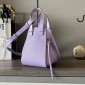 Loewe Compact Hammock bag in soft grained calfskin-Light purple
