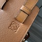 Loewe Compact Hammock bag in soft grained calfskin-Tan