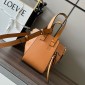 Loewe Compact Hammock bag in soft grained calfskin-Tan