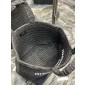 YSL Rive Gauche Tote in Raffia Crochet 