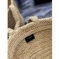YSL Rive Gauche Tote in Raffia Crochet 