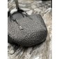 YSL Panier Medium Bag in Raffia 