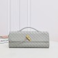 Bottega Veneta Andiamo Clutch-Sterling