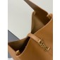 Saint Laurent LE 5 À 7 Supple Large in grained leather -Caramel