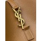 Saint Laurent LE 5 À 7 Supple Large in grained leather -Caramel