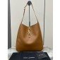 Saint Laurent LE 5 À 7 Supple Large in grained leather -Caramel