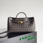 Bottega Veneta East-West Andiamo-Chocolate