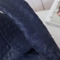 Bottega Veneta Large Hop Shoulder Bag -Navy blue