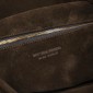 Bottega Veneta Large Hop Shoulder Bag in smooth suede-Fondant
