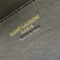 Saint Laurent Gaby Small Vanity Bag in Lambskin-Dark beige