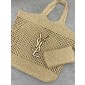 Saint Laurent Icare in Raffia