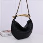Bottega Veneta Sardine Chain Bag-Black
