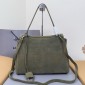 Balenciaga Rodeo Medium Handbag in Suede and Calfskin 