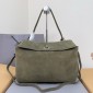Balenciaga Rodeo Medium Handbag in Suede and Calfskin 