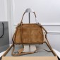 Balenciaga Rodeo Mini Handbag in Suede and calfskin  