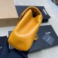Saint Laurent Loulou Medium in matelasse lambskin-Sunflower