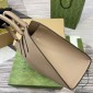 Gucci Medium Tote bag with Hook closure-Taupe