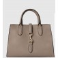 Gucci Medium Tote bag with Hook closure-Taupe
