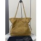 Saint Laurent Jamie Shopping Bag in Suede - Golden Leaf
