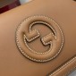 Gucci blondie Small Top Handle Bag-Brown leather 