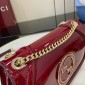 Gucci Blondie Small Shoulder Bag- Rosso Ancora red