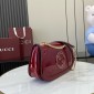 Gucci Blondie Small Shoulder Bag- Rosso Ancora red