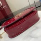 Gucci Blondie Small Shoulder Bag- Rosso Ancora red