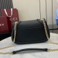 Gucci Blondie Small Shoulder Bag- Black