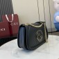 Gucci Blondie Small Shoulder Bag- Black