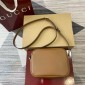 Gucci Blondie Mini Shoulder Bag- Brown